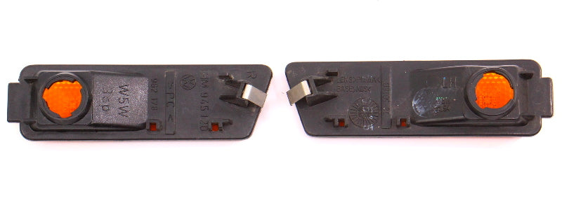 Hella Bumper Light Set 93-99 VW Jetta Golf GTI Cabrio MK3 Side Marker - Genuine