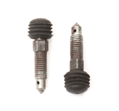 Front Brake Caliper Bleeder Nipples Screws 86-91 VW Vanagon T3 Girling - Genuine