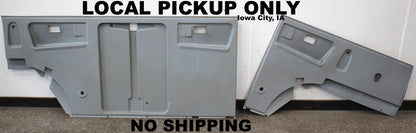 Rear Side Interior Panel Set 86-91 VW Vanagon Carat T3 Table Trim - Genuine