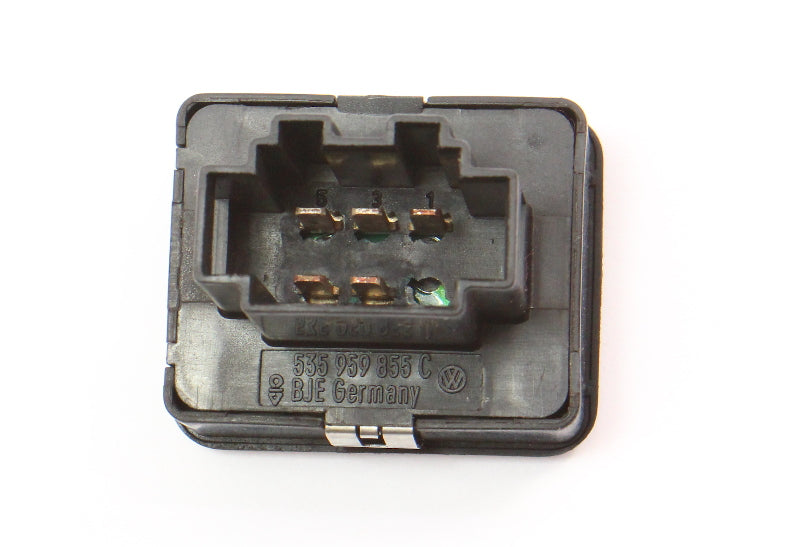 RH Power Window Switch 93-94 VW Corrado SLC Late - Genuine OEM - 535 959 855 C