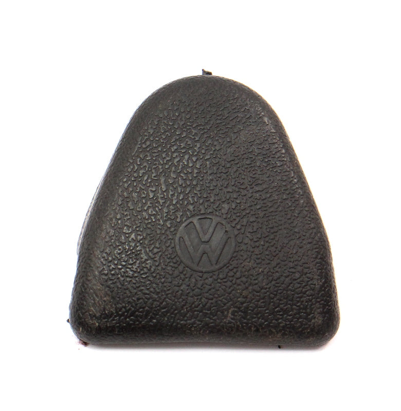 Upper Seat Belt Bolt Cover Cap VW Jetta Rabbit GTI MK1 - Black - Genuine