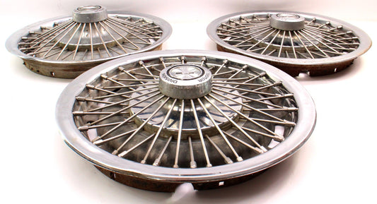 67-69 Camaro Hubcap Hub Cap Set Of 3 Wheel Cover Set - Genuine GM