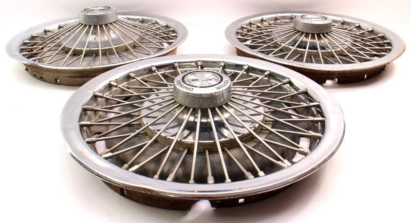 67-69 Camaro Hubcap Hub Cap Set Of 3 Wheel Cover Set - Genuine GM
