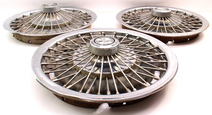 67-69 Camaro Hubcap Hub Cap Set Of 3 Wheel Cover Set - Genuine GM