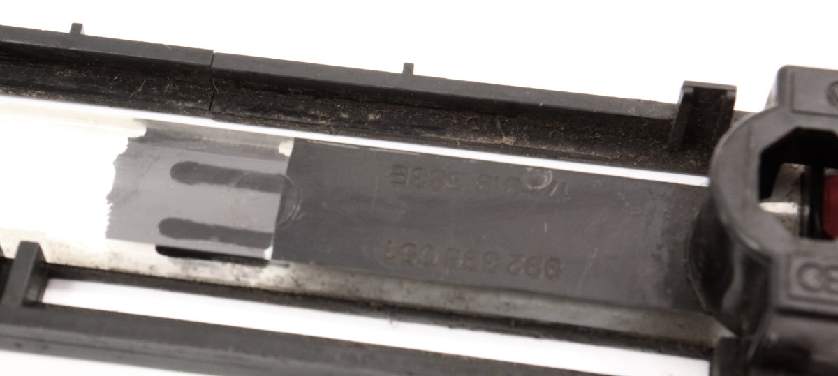 Climate Temp Controls Trim Face Plate 75-80 VW Rabbit MK1 Early ~ 171 919 383 E