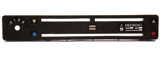 Climate Temp Controls Trim Face Plate 75-80 VW Rabbit MK1 Early ~ 171 919 383 E