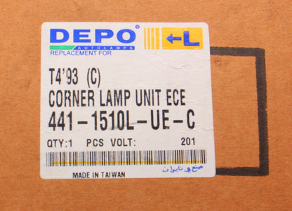 LH Turn Signal Corner Light Lamp 92-95 VW Eurovan - Clear
