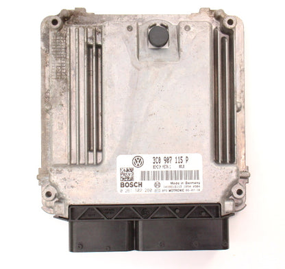 ECU ECM Engine Computer 06-07 VW Passat B6 2.0T - Genuine - 3C0 907 115 P