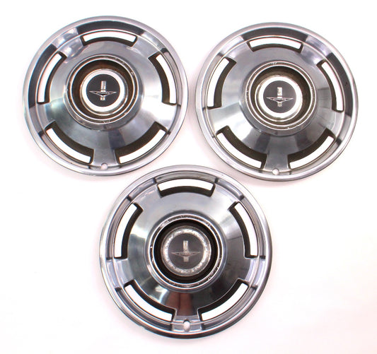 Set Of Three 13" 1965 Chevrolet Chevy Corvair Monza Hubcap Hub Cap - Genuine
