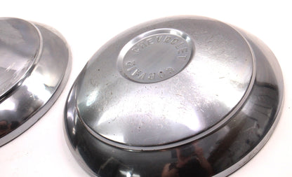 Set of 2 Stock 1960 Chevrolet Chevy Corvair Monza Dish Hubcap Hub Cap