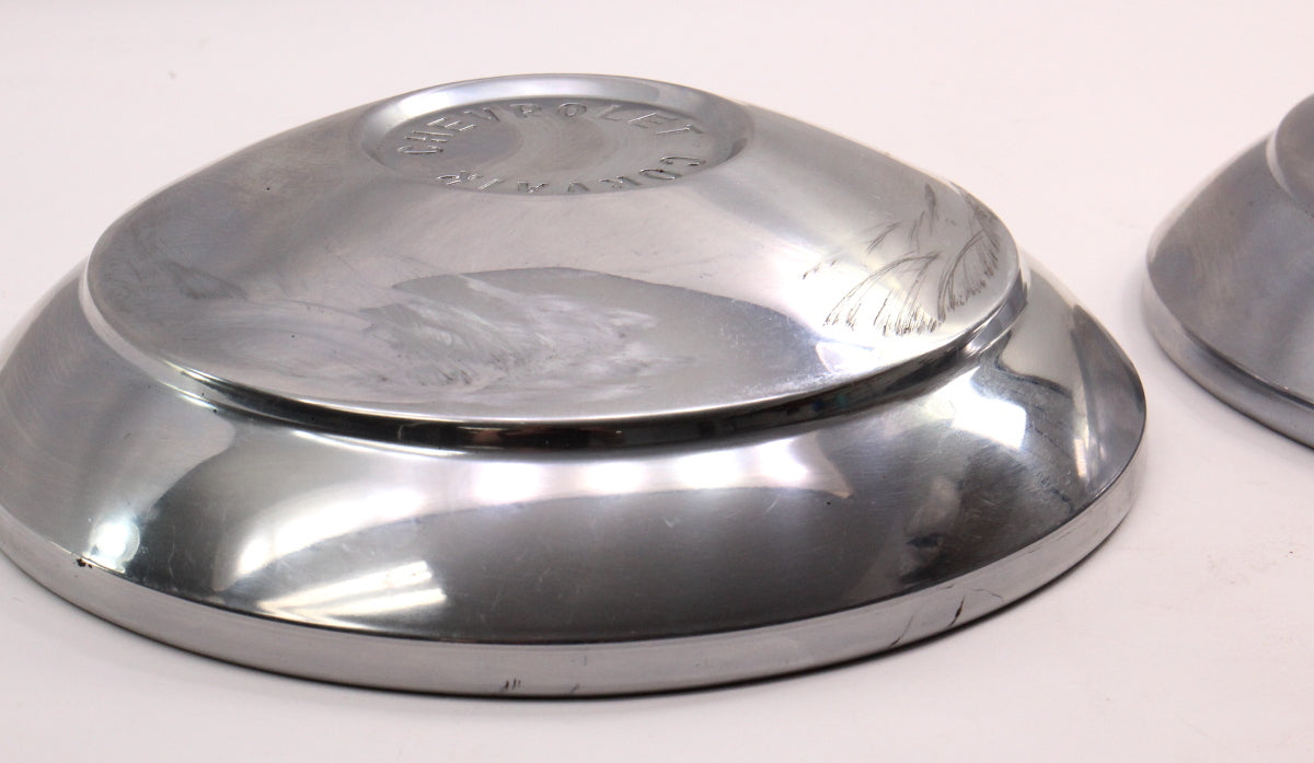 Set of 2 Stock 1960 Chevrolet Chevy Corvair Monza Dish Hubcap Hub Cap
