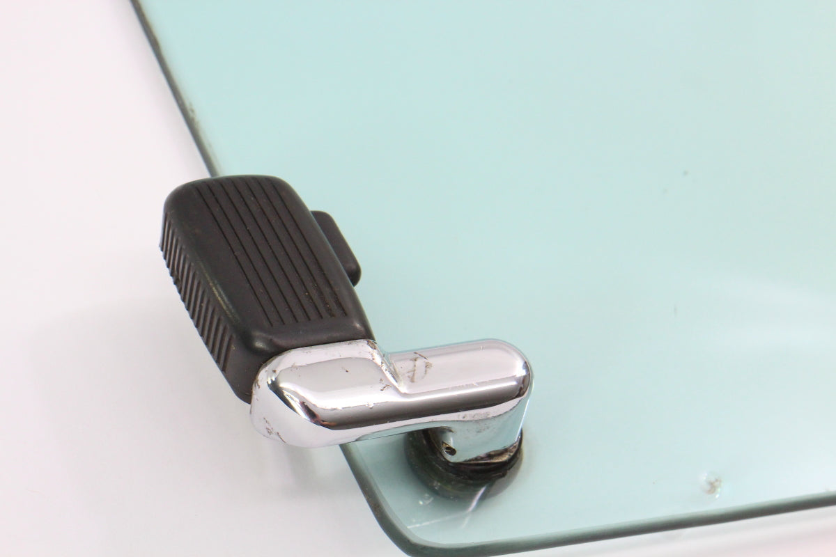 LH Bolt Through Vent Window Door Glass 75-84 VW Rabbit GTI Cabriolet MK1