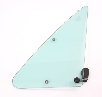 LH Bolt Through Vent Window Door Glass 75-84 VW Rabbit GTI Cabriolet MK1