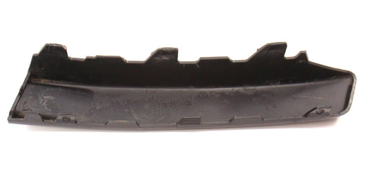 RH Front Bumper Trim Filler Panel 06-10 VW Passat B6 LC9X Black - 3C0 807 646 A