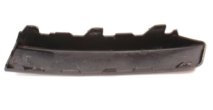 RH Front Bumper Trim Filler Panel 06-10 VW Passat B6 LC9X Black - 3C0 807 646 A