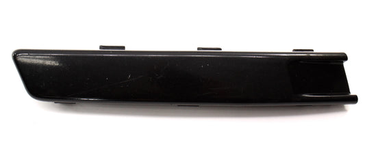 RH Front Bumper Trim Filler Panel 06-10 VW Passat B6 LC9X Black - 3C0 807 646 A