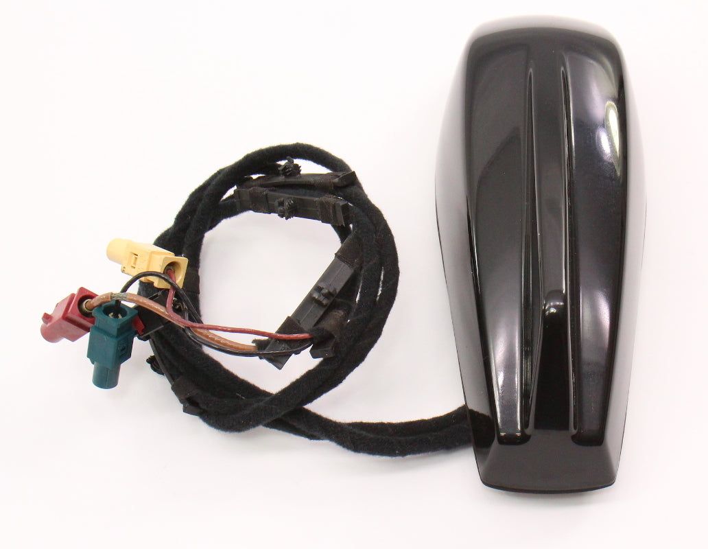 Shark Fin Roof Antenna 02-05 Audi A4 S4 B6 LY9B Black - Genuine - 8E5 035 503 D