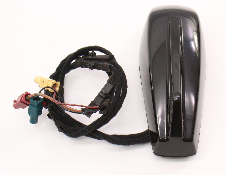 Shark Fin Roof Antenna 02-05 Audi A4 S4 B6 LY9B Black - Genuine - 8E5 035 503 D