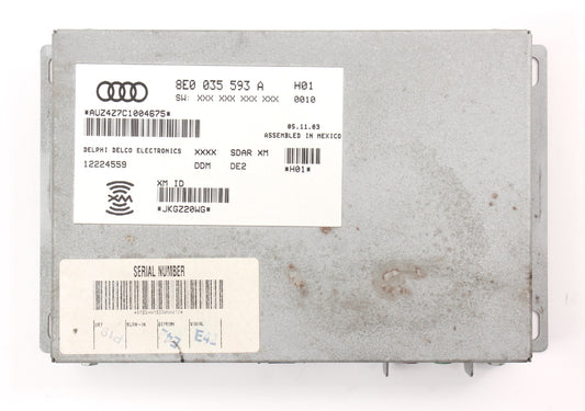 Sirius XM Radio Tuner Module VW Rabbit MK5 Passat Audi A3 A4 S4 - 8E0 035 593 A
