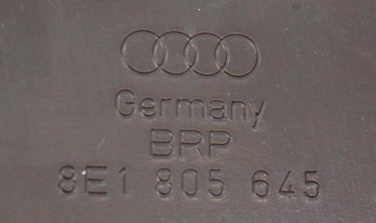 Front Strut Tie Bar Cross Brace 02-08 Audi A4 S4 B6 B7 - Genuine - 8E1 805 645