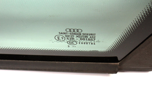 RH Rear Quarter Window Side Glass 02-05 Audi A4 S4 B6 Sedan - Genuine