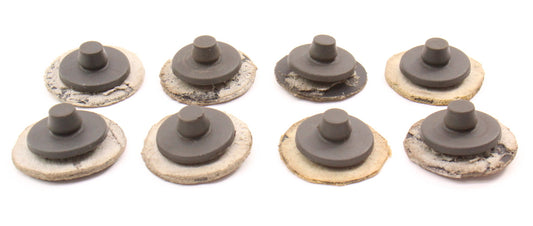 8x Floor Mat Retaining Retention Clips 02-08 Audi A4 S4 B6 B7 Black 3D0 864 227