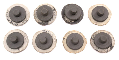 8x Floor Mat Retaining Retention Clips 02-08 Audi A4 S4 B6 B7 Black 3D0 864 227
