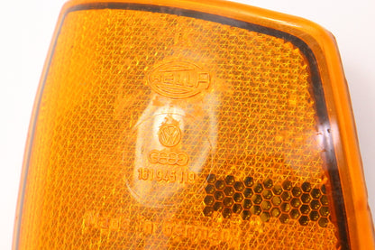 LH Turn Signal Corner Light Lamp Lens 80-84 VW Jetta Mk1 . Genuine . 161 945 119