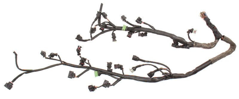 Engine Ignition Coil Injector Wiring Harness Pigtail 04 2004 VW Touareg 4.2 V8