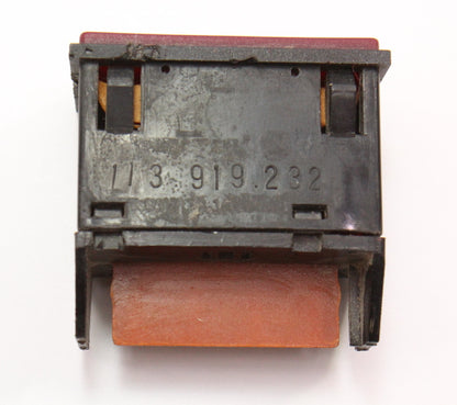 Fasten Seat Belt / Brake Dash Light 85-93 VW Cabriolet Rabbit ~ 113 919 232