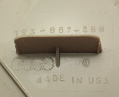RH Rear Hatch Interior Trim Panel 85-92 VW Golf Mk2 - Genuine -193 867 288