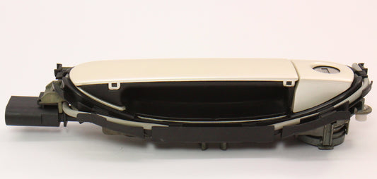 LH Driver Front Exterior Door Handle & Lock Cylinder 00-03 Audi A8 S8 D2 L0B9