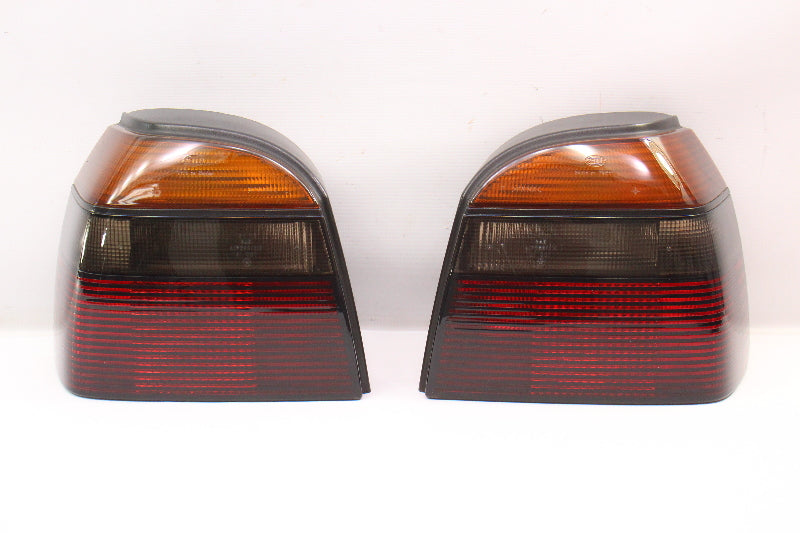 Smoked Tail Light Set 93-99 VW Golf GTI Cabrio Taillight MK3 ~ 1EM 945 095/096 A