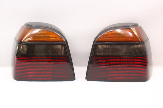 Smoked Tail Light Set 93-99 VW Golf GTI Cabrio Taillight MK3 ~ 1EM 945 095/096 A