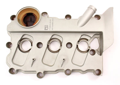 LH Valve Cover 05-09 Audi A4 A6 3.2 V6 BKH - Genuine - 06E 103 471 G