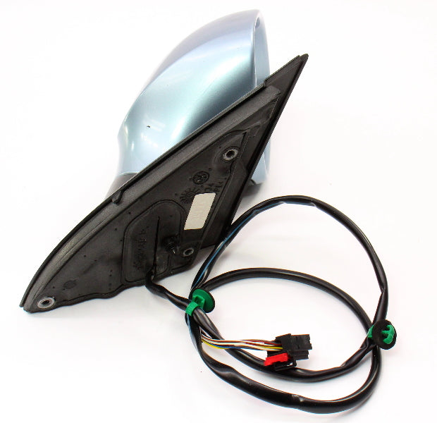 RH Exterior Side View Door Mirror 06-10 VW Passat B6 LA7T United Gray - Genuine