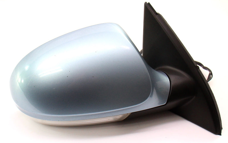 RH Exterior Side View Door Mirror 06-10 VW Passat B6 LA7T United Gray - Genuine