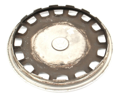 Metal 13" Hub Cap Wheel Cover VW Jetta Golf Rabbit Pickup Mk1 MK2 - Genuine -
