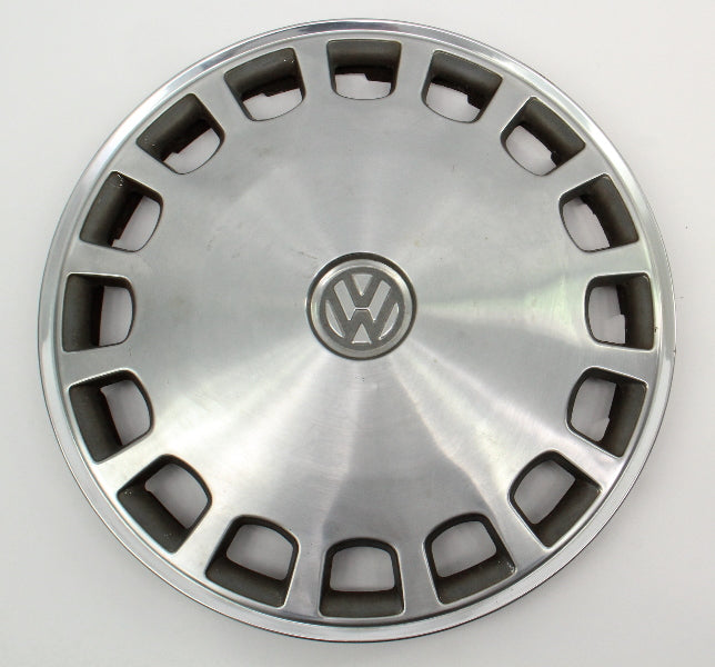 Metal 13" Hub Cap Wheel Cover VW Jetta Golf Rabbit Pickup Mk1 MK2 - Genuine -