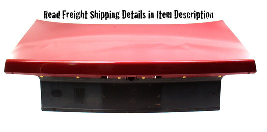 Trunk Lid Deck Boot 85-92 VW Jetta MK2 - LA3Z Red Metallic - Genuine