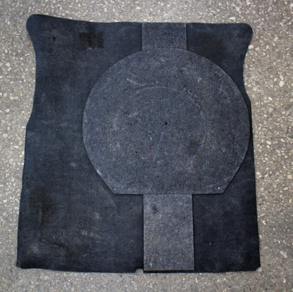 Trunk Floor Carpet Mat 85-92 VW Jetta MK2 - Genuine