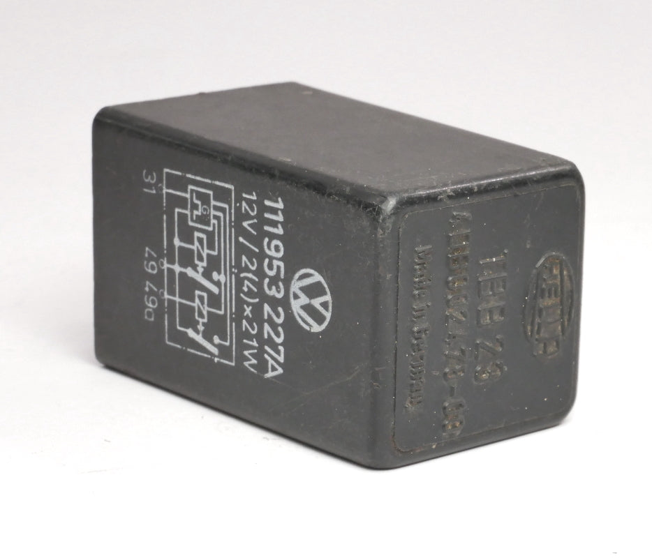 Flasher Relay Genuine VW Audi  Jetta Golf Beetle Passat Vanagon Cabriolet - 111 953 227 A