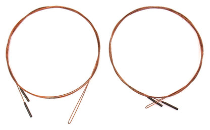 NOS Heater Box Cables 62-64 VW Beetle Bug Ghia Osta West Germany - 111 711 629 E