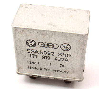 Seat Belt Buzzer Relay 81-87 VW Jetta Golf Rabbit Mk1 MK2 - SHO - 171 919 437 A