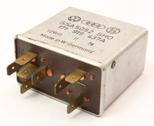 Seat Belt Buzzer Relay 81-87 VW Jetta Golf Rabbit Mk1 MK2 - SHO - 171 919 437 A