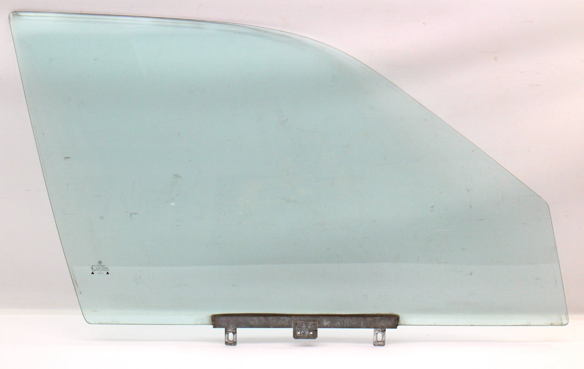 RH Front Door Window Side Glass 90-94 VW Passat B3 Sedan & Wagon - Genuine