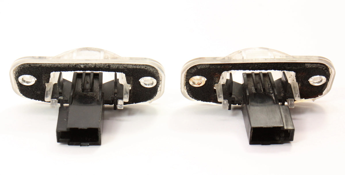 License Plate Lamps Lights 90-94 VW Passat B3 - Genuine