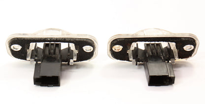 License Plate Lamps Lights 90-94 VW Passat B3 - Genuine