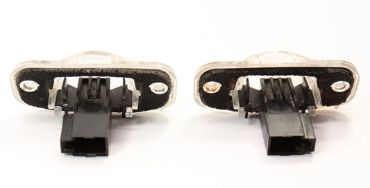 License Plate Lamps Lights 90-94 VW Passat B3 - Genuine