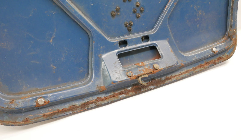 Trunk Lid Boot Deck w/ Cargo Rack 1969 MG Midget - Blue